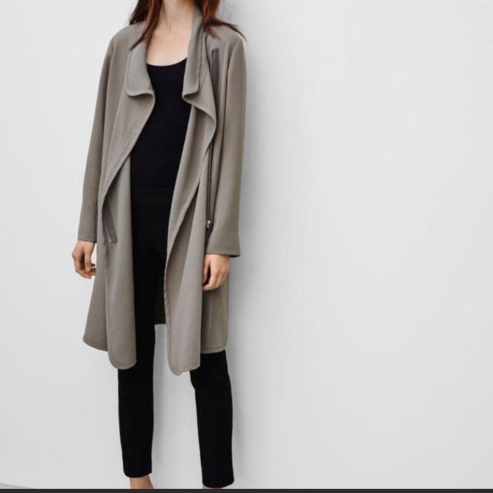 NEW BABATON CREPE CORMAC TRENCH COAT